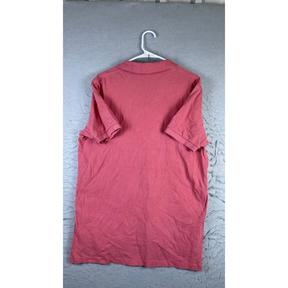 Polo Ralph Lauren Polo Shirt Mens L Pink Excellent Short Sleeve Pique Pony Logo
